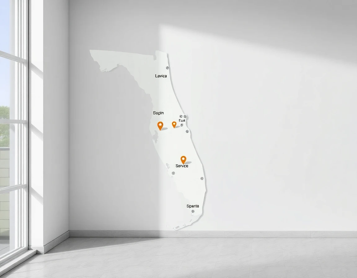 Mold Removal Service Areas Map