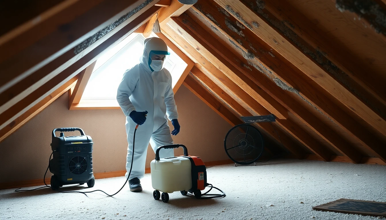Attic Mold Removal & Treatment